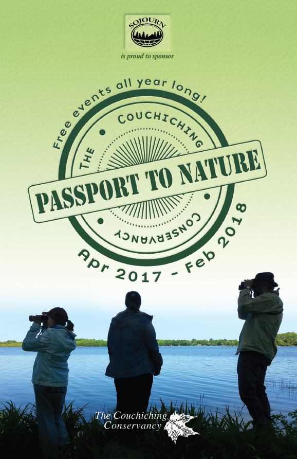 Cover of the Passport to Nature booklet