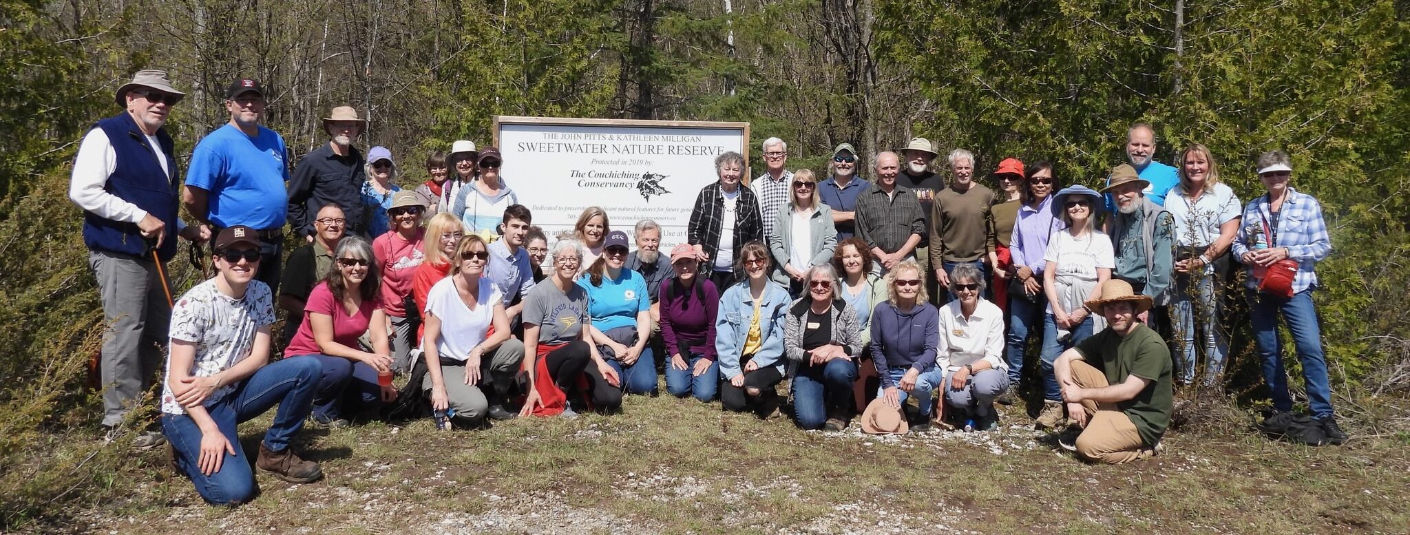 Unveiling of nature reserve